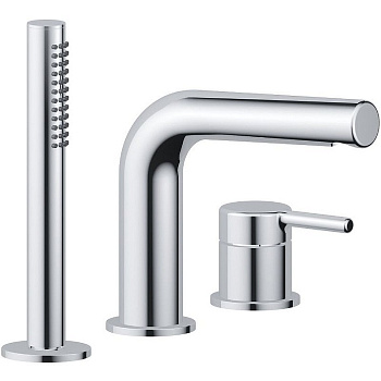 Смеситель на борт ванны EXCELLENT Pi AREX.1233CR (хром)