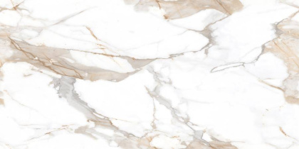 Calacatta Fairy Gold Керамогранит бежевый 60х120 Полированный