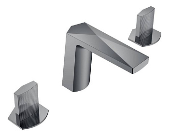 Смеситель врезной на 3отв. VENTURO Shine Gun Metall, ручка TOUCH Смеситель врезной на 3отв. VENTURO Shine Gun Metall, ручка TOUCH