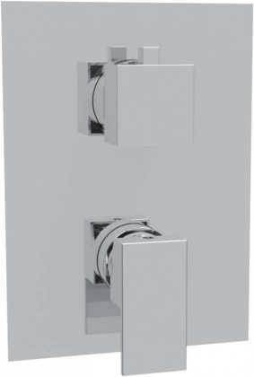 CZR-VDIM5-01-Cr Встраиваемый однорычажный смеситель для душа с 5-и позиционным переключателем, исполнение хром