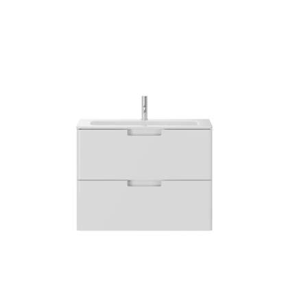 Тумба с раковиной Creto Bravo White 80 см