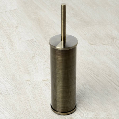 Щетка для унитаза напольная, 8,5х38,5х8,5 см, цвет бронза, K-1017