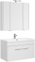 Мебель для ванной Aquanet Августа 100 белый (раковина Нота)