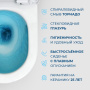 Унитаз-компакт безободковый с сиденьем и смывом TORNADO BelBagno SFERA-TOR Унитаз-компакт безободковый с сиденьем и смывом TORNADO BelBagno SFERA-TOR