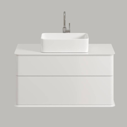 Тумба под раковину Creto Stella 100 см белый глянец, 16-CRE50/100