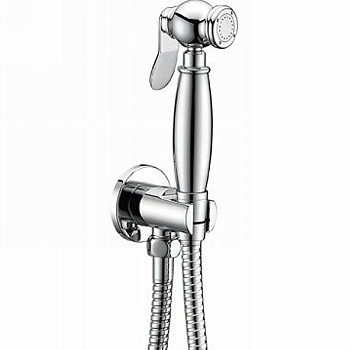 CZR-U-IFSC1-01 Гигиенический душ со шлангом 120см и штуцером с держателем, хром