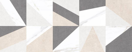 Elegance Плитка настенная белый мозаика 20х50