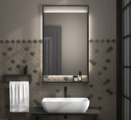 Раковина PLAZA накладная 55, белая глянцевая