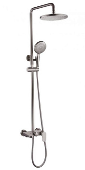 Стойка для душа со смесителем SPECTRE Nickel Brush Стойка для душа со смесителем SPECTRE Nickel Brush