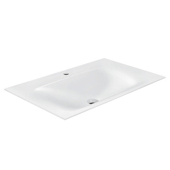 Раковина VCB-1F800W из искусственного камня, цвет белый Раковина VCB-1F800W из искусственного камня, цвет белый