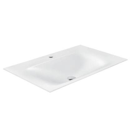 Раковина VCB-1F800W из искусственного камня, цвет белый Раковина VCB-1F800W из искусственного камня, цвет белый