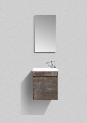 Тумба с раковиной подвесная с дверкой BelBagno PIETRA MINI 46-R Bianco Lucido, раковина белая Тумба с раковиной подвесная с дверкой BelBagno PIETRA MINI 46-R Bianco Lucido, раковина белая