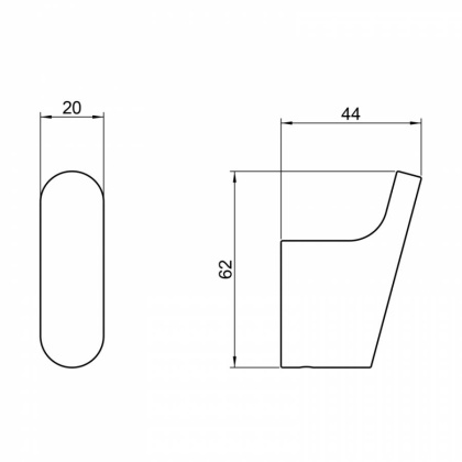 Крючок Timo Luiro 18411/03 черный
