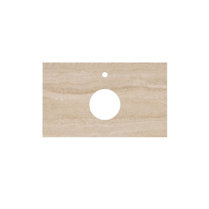 Столешница из керамогранита Риальто 80х48, бежевая, CN80.SG560420R