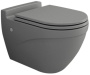 Чаша унитаза подвесного Bocchi Taormina Arch 1012-006-0129 серая Чаша унитаза подвесного Bocchi Taormina Arch 1012-006-0129 серая
