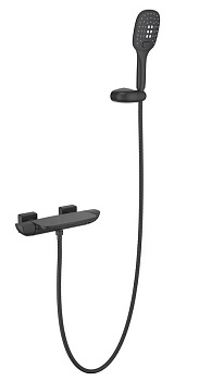 Смеситель Timo Helmi 4024/03Y для ванны с душем, черный матовый