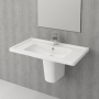 Раковина Bocchi Taormina Pro 1008-001-0126 белая Раковина Bocchi Taormina Pro 1008-001-0126 белая