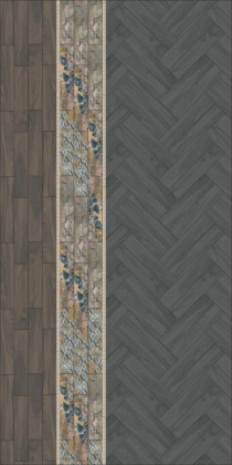 Декор OS\A142\26000 Вудсток 2 матовый 6*28.5*10 (уп\6шт), шт