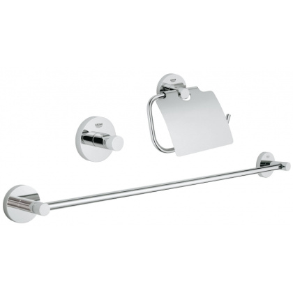 Набор аксессуаров GROHE Essentials (3 предмета), хром (40775001)