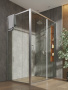 Душевой уголок Orange E23-14090TCR без поддона 140х90, стекло прозрачное Душевой уголок Orange E23-14090TCR без поддона 140х90, стекло прозрачное