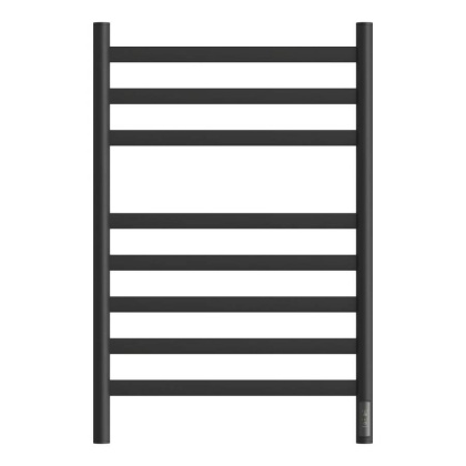 Полотенцесушитель электрический Point Селена PN16858B П8 500x800, диммер справа, черный Полотенцесушитель электрический Point Селена PN16858B П8 500x800, диммер справа, черный