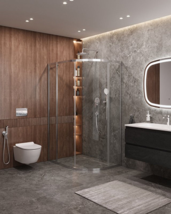 Душевой уголок CEZARES MOLVENO-RH-1 Душевой уголок CEZARES MOLVENO-RH-1