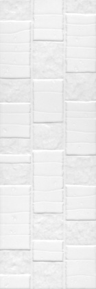 Бьянка белый матовый антик 20x60x0,9