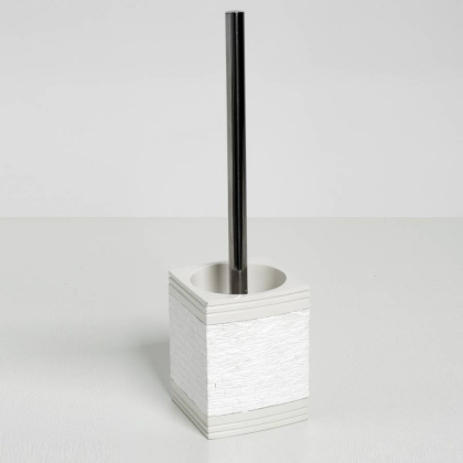 Щетка для унитаза Main, 9,3х37х9,3 см, белая, K-4727