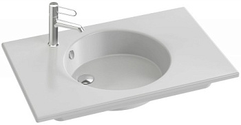 Раковина-столешница Jacob Delafon Odeon Rive Gauche EXAW112-Z-00 80 см с полированная нижней поверхн, шт Раковина-столешница Jacob Delafon Odeon Rive Gauche EXAW112-Z-00 80 см с полированная нижней поверхн, шт