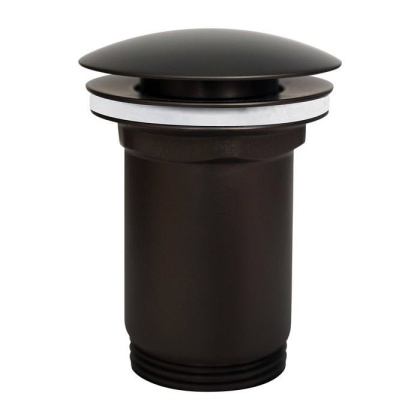 Пробка "click-clack" к сифону для умывальника A706GR (графит) Пробка "click-clack" к сифону для умывальника A706GR (графит)