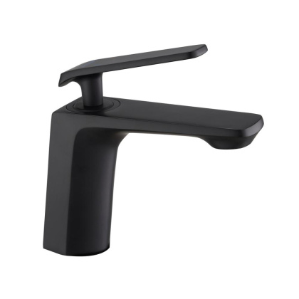 Смеситель для раковины латунь, черный S8001H Смеситель для раковины латунь, черный S8001H