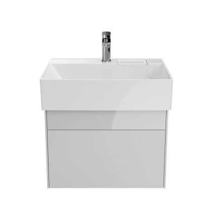 Тумба LOGICA подвесная 2 ящика 60 см, белоснежный