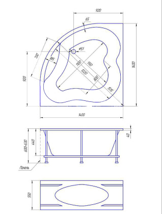 Рама разборная "CASSANDRA"
