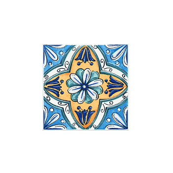 Вставка STG\A489\1146H Капри Майолика 9,8*9,8 (1уп/30шт), шт