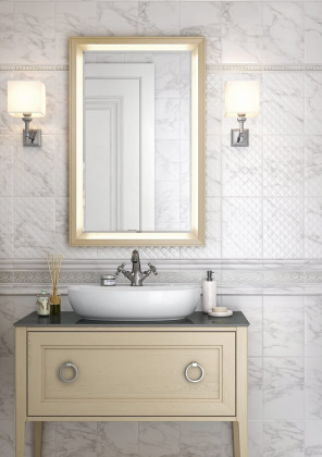 Зеркало PLAZA Classic 65, капучино матовое PL.C.mi.65\CAP