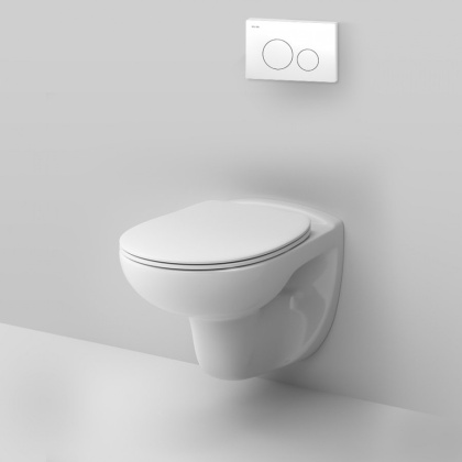 IS49001.741700 Инсталляция с клавишей Pro L Белый с подвесным унитазом Sense б/ободк с сид м/л IS49001.741700 Инсталляция с клавишей Pro L Белый с подвесным унитазом Sense б/ободк с сид м/л