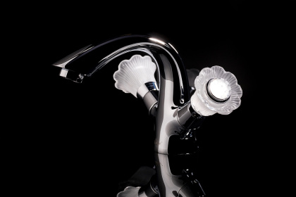 Смеситель для умывальника, Camelia хром_Комплект Смеситель для умывальника, Camelia хром_Комплект