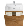 Тумба с раковиной подвесная BelBagno MARINO-H60 70 Rovere Nature, раковина белая Тумба с раковиной подвесная BelBagno MARINO-H60 70 Rovere Nature, раковина белая
