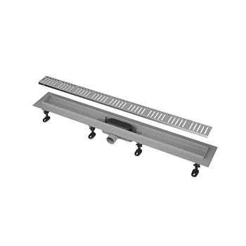 Душевой лоток smart из нержавеющей стали, 75 см