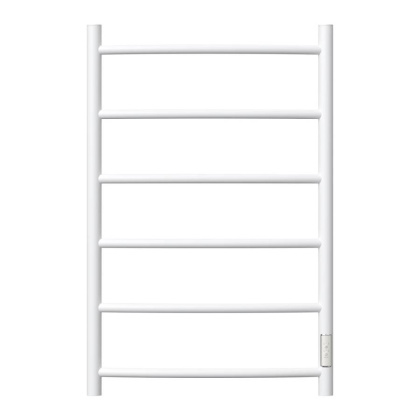 Полотенцесушитель электрический Point Афина PN04858W П6 500x800 диммер справа, белый Полотенцесушитель электрический Point Афина PN04858W П6 500x800 диммер справа, белый