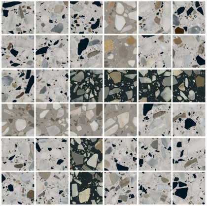 Декор мозаичный SG6531\MM Toscana черный,белый (30см*30см*9мм) (6шт/0,09м2) , шт Декор мозаичный SG6531\MM Toscana черный,белый (30см*30см*9мм) (6шт/0,09м2) , шт