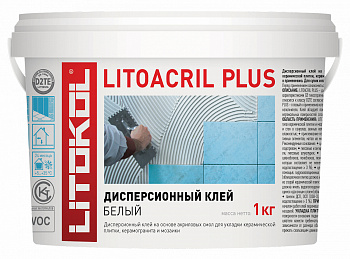 Клей дисперсионные D2 TE LITOACRIL PLUS 1кг