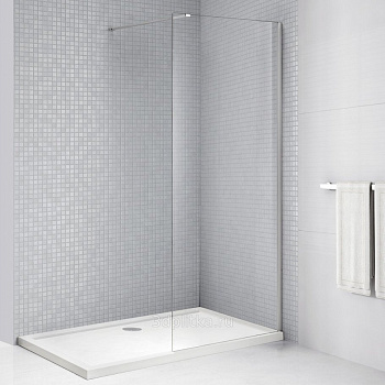 LIBERTA-90-C Стекло для шторки на ванну Liberta 900х1550 мм