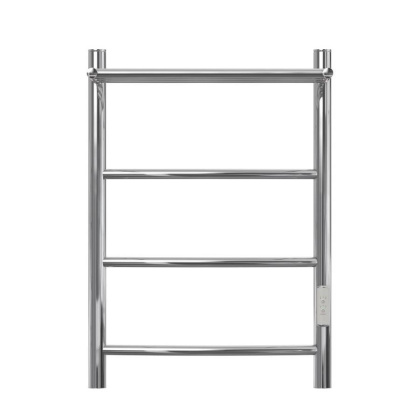 Полотенцесушитель электрический Point Афина PN04846P П3 400x600 с полкой, диммер справа, хром Полотенцесушитель электрический Point Афина PN04846P П3 400x600 с полкой, диммер справа, хром