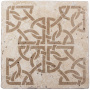 Натуральный травертин, ORNAMENT №4 10x10, Provance