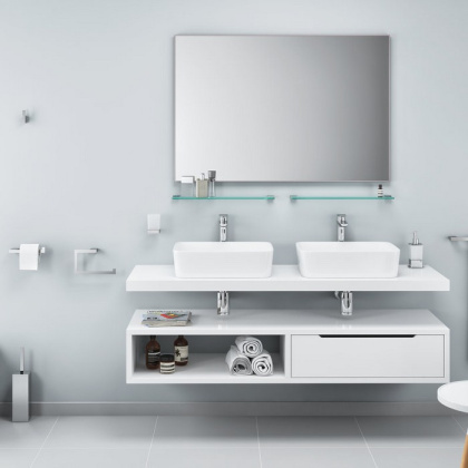 Держатель для туалетной бумаги открытый EXCELLENT Riko (хром)