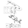 Душевая система поворотная с термостатом Grohe SmartControl хром (26507000)
