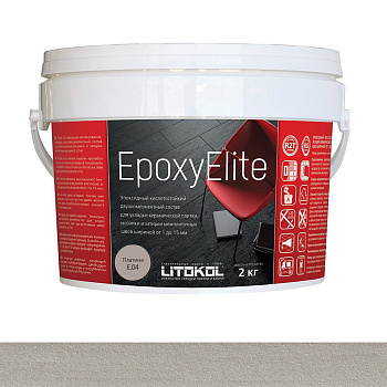 Затирка эпоксидная EPOXYELITE E.04 Платина  2кг Затирка эпоксидная EPOXYELITE E.04 Платина  2кг