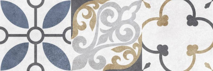 Плитка настенная 60078 Alabama микс серый 20*60 (7шт/0,84м2),м2