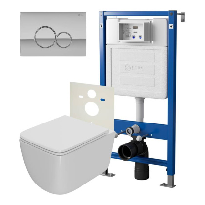 Сет: Система инсталляции Point Элемент для подвесного унитаза PN45120 + Клавиша смыва для инсталляции Point Виктория, хром, PN44061C + Унитаз подвесной Point Меркурий безободковый, сиденье дюропласт микролифт, быстросъем, белый PN41831 Сет: Система инсталляции Point Элемент для подвесного унитаза PN45120 + Клавиша смыва для инсталляции Point Виктория, хром, PN44061C + Унитаз подвесной Point Меркурий безободковый, сиденье дюропласт микролифт, быстросъем, белый PN41831